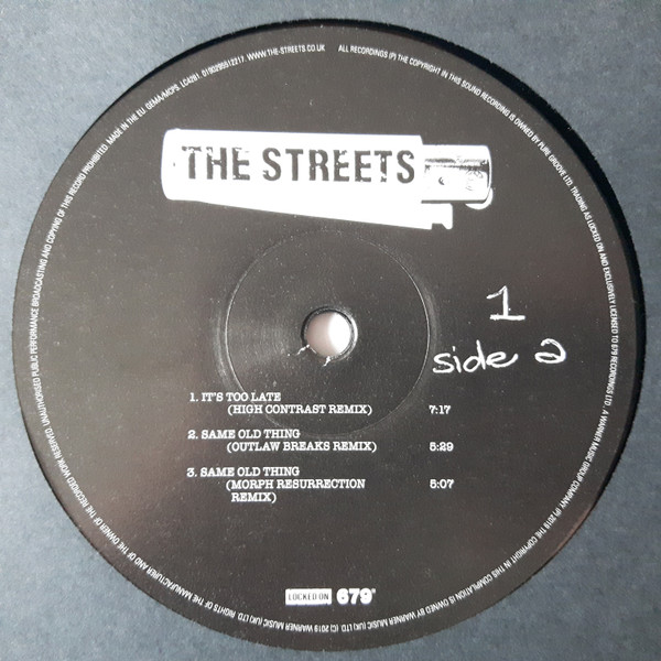 The Streets - Remixes + B-Sides Too | Locked On (0190295512217) - 2 The Streets - Remixes + B-Sides Too | Locked On (0190295512217) - 2