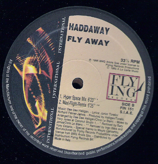 Haddaway - Fly Away | Flying International (FIN 151) - 2 Haddaway - Fly Away | Flying International (FIN 151) - 2