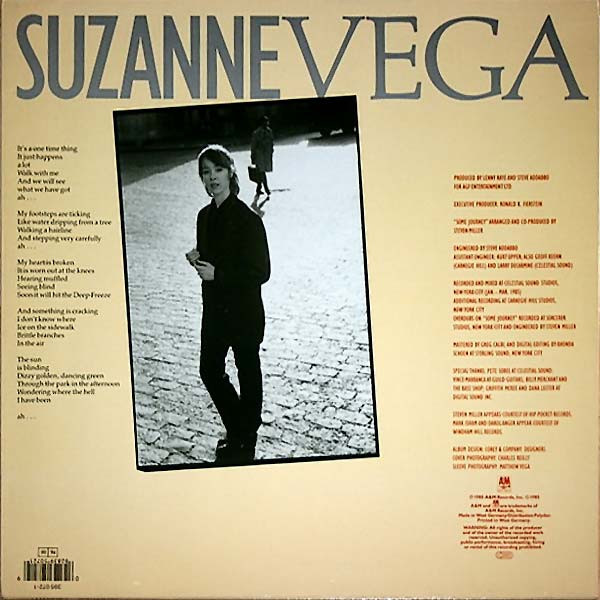Suzanne Vega - Suzanne Vega | A&M Records (395 072-1) - 2