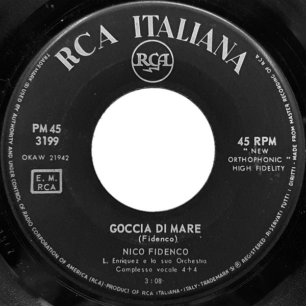 Nico Fidenco - Se Mi Perderai | RCA Italiana (PM 45 3199) - 4