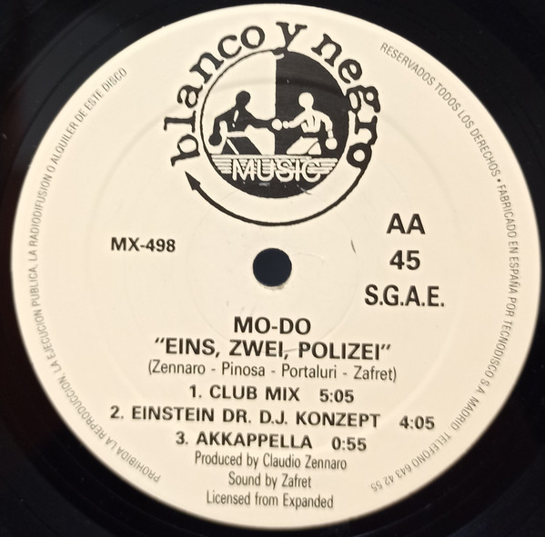 Mo-Do - Eins, Zwei, Polizei | Blanco Y Negro (MX-498) - 4 Mo-Do - Eins, Zwei, Polizei | Blanco Y Negro (MX-498) - 4