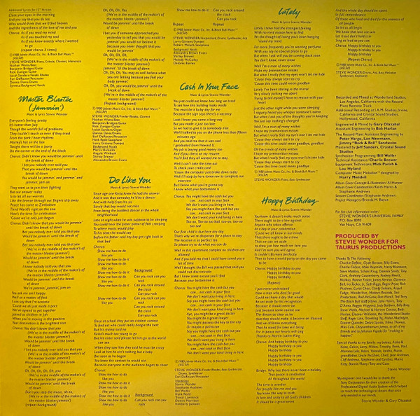 Stevie Wonder - Hotter Than July | Motown (1C 064-64 121) - 3
