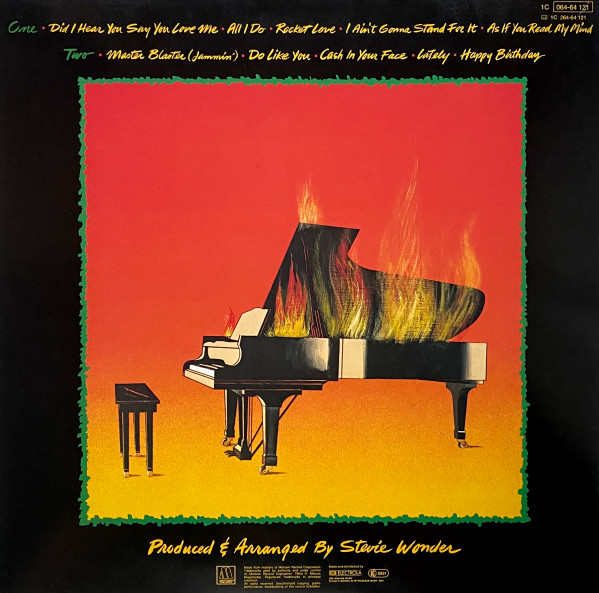 Stevie Wonder - Hotter Than July | Motown (1C 064-64 121) - 4