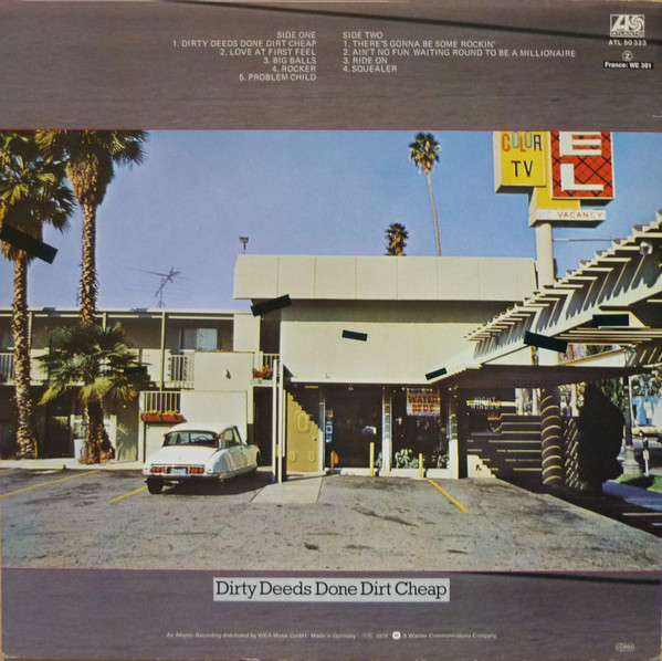AC/DC - Dirty Deeds Done Dirt Cheap | Atlantic (ATL 50 323) - 2 AC/DC - Dirty Deeds Done Dirt Cheap | Atlantic (ATL 50 323) - 2