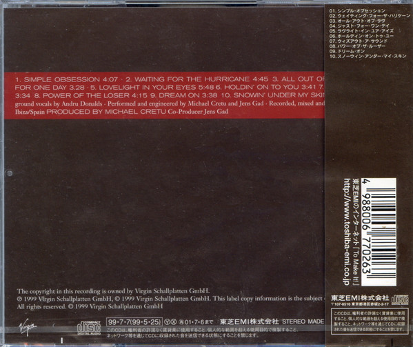 Andru Donalds - Snowin' Under My Skin | Virgin (VJCP-68138) - 2