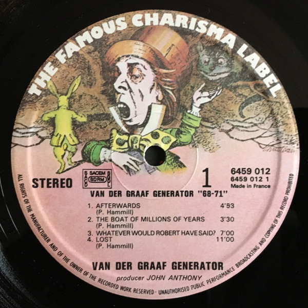 Van Der Graaf Generator - '68 - '71 | Charisma (6459 012) - 3