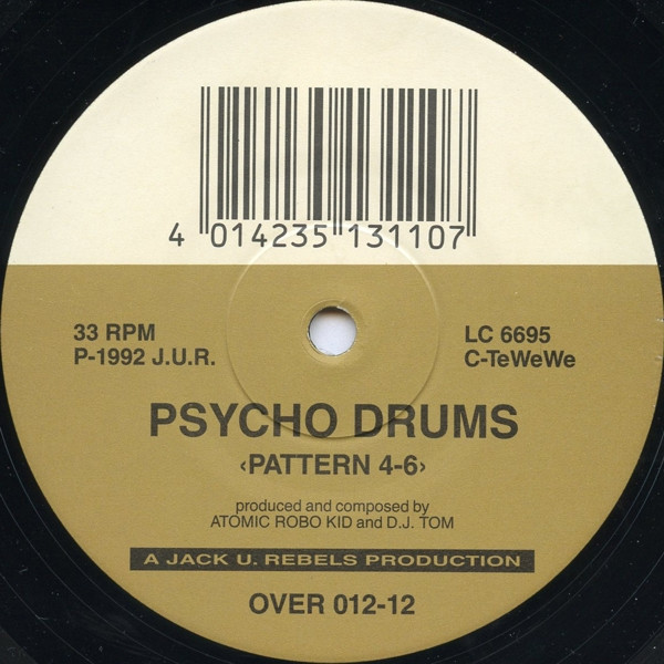 Psycho Drums - Pattern 1 - 6 | Overdrive (OVER 012-12) - 2 Psycho Drums - Pattern 1 - 6 | Overdrive (OVER 012-12) - 2