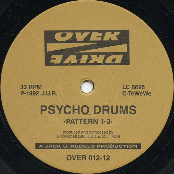 Psycho Drums - Pattern 1 - 6 | Overdrive (OVER 012-12) - main Psycho Drums - Pattern 1 - 6 | Overdrive (OVER 012-12) - main
