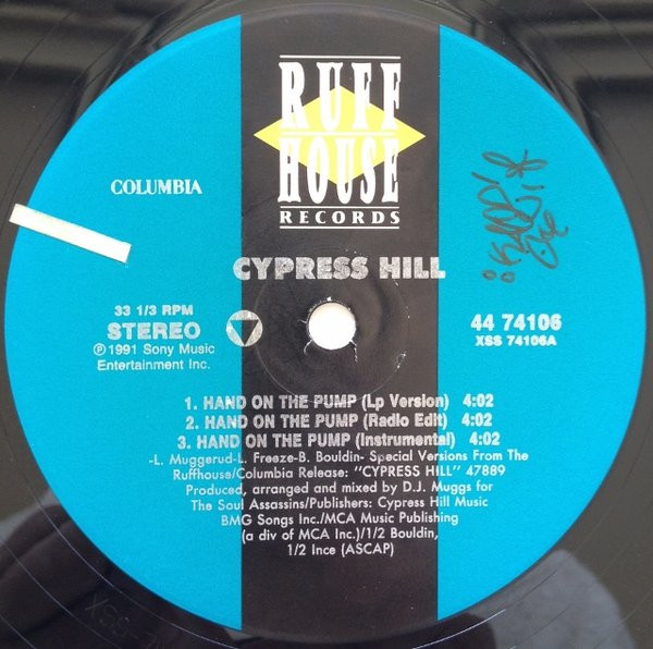 Cypress Hill - Hand On The Pump / Real Estate | Ruffhouse Records (44 74106) - 3 Cypress Hill - Hand On The Pump / Real Estate | Ruffhouse Records (44 74106) - 3