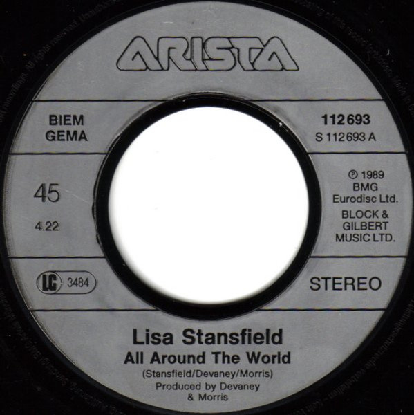 Lisa Stansfield - All Around The World | Arista (112 693) - 3