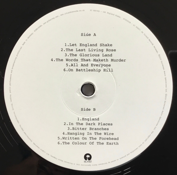 PJ Harvey - Let England Shake | Island Records (0725402) - 3