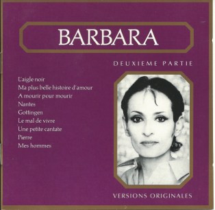 Barbara - Deuxième Partie | PolyGram (832 356-2) - main