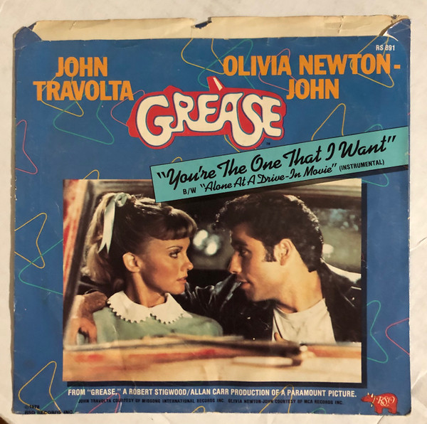 John Travolta And Olivia Newton-John - You're The One That I Want (7") [Vinyl] | RSO (RS 891) - 2