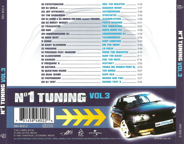 Various - N°1 Tuning Volume 3 | On Records (584 802-2) - 4