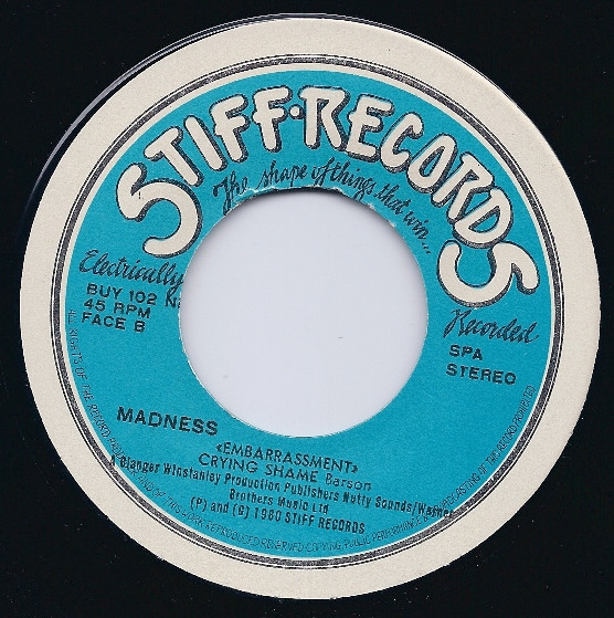 Madness - Embarrassment | Stiff Records (BUY 102 NP) - 4