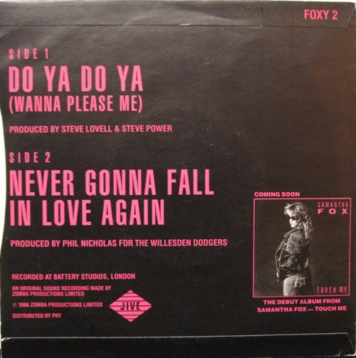 Do Ya Do Ya (Wanna Please Me)