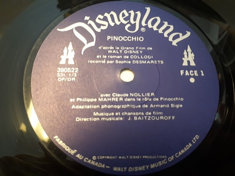 Walt Disney , Sophie Desmarets - Pinocchio | Disneyland (390522) - 3