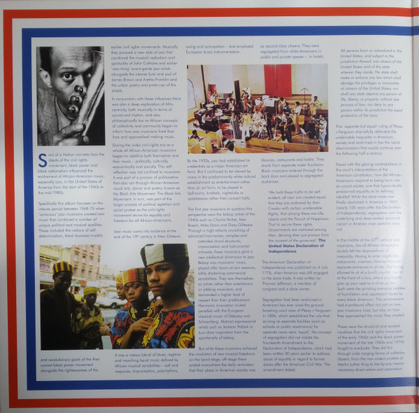 Various - Soul Of A Nation (Afro-Centric Visions In The Age of Black Power: Underground Jazz, Street Funk & The Roots Of Rap 1968-79) | Soul Jazz Records (SJR LP393) - 2