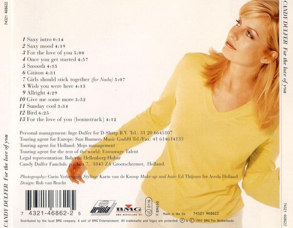 Candy Dulfer - For The Love Of You | Ariola (74321 468622) - 2 Candy Dulfer - For The Love Of You | Ariola (74321 468622) - 2