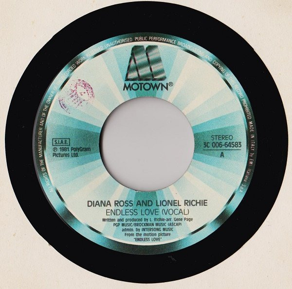 Diana Ross And Lionel Richie - Endless Love | Motown (3C 006-64583) - 3 Diana Ross And Lionel Richie - Endless Love | Motown (3C 006-64583) - 3