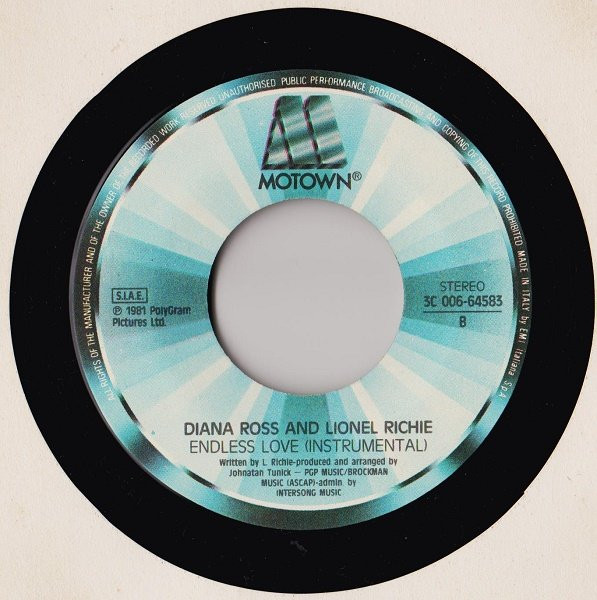 Diana Ross And Lionel Richie - Endless Love | Motown (3C 006-64583) - 4 Diana Ross And Lionel Richie - Endless Love | Motown (3C 006-64583) - 4