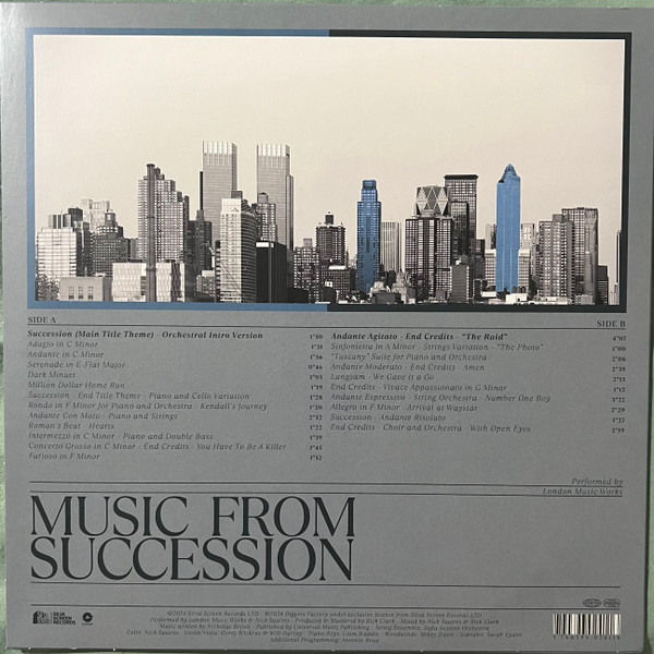 London Music Works - Music From Succession | Silva Screen (DF-2024) - 2