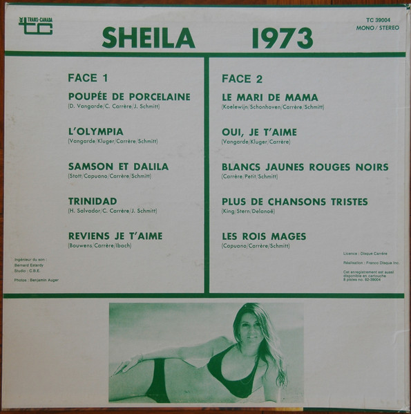 Sheila - Sheila 1973 | Trans-Canada (TC-39004) - 2 Sheila - Sheila 1973 | Trans-Canada (TC-39004) - 2