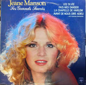 Jeane Manson - Ses Grands Succès | CBS (CBS 84244) - main
