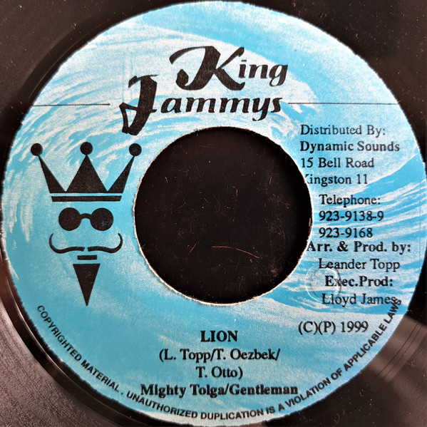 Mighty Tolga / Gentleman - Lion | King Jammy's (none) - main