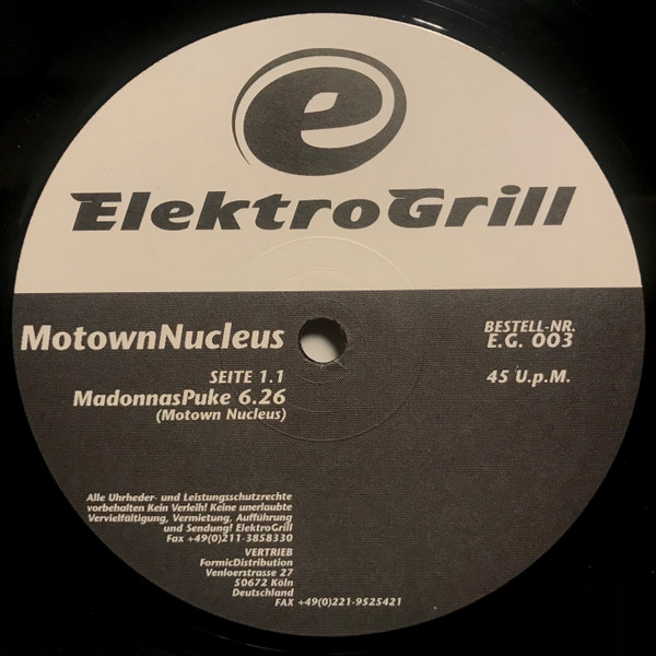 Motown Nucleus - Motown Nucleus | Elektro Grill (E.G. 003) - main