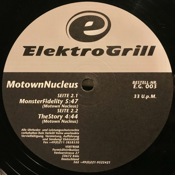 Motown Nucleus - Motown Nucleus | Elektro Grill (E.G. 003) - 2
