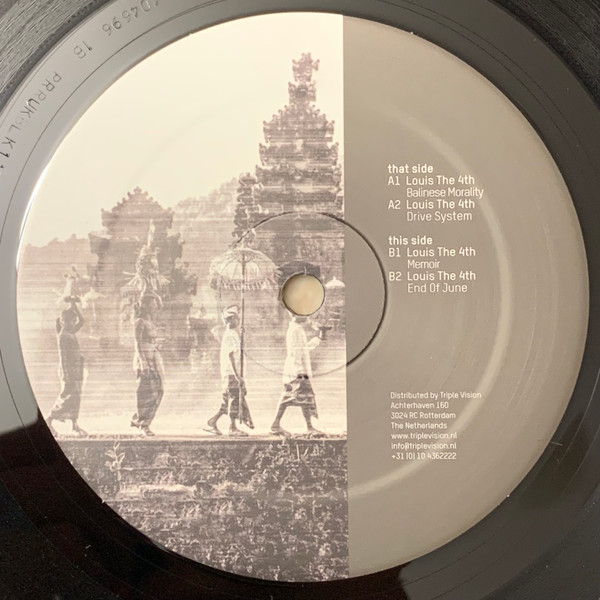 Louis The 4th - Ascent Of Mount Agung EP | Planet Rhythm Records (PRRUKBLK117) - 3 Louis The 4th - Ascent Of Mount Agung EP | Planet Rhythm Records (PRRUKBLK117) - 3