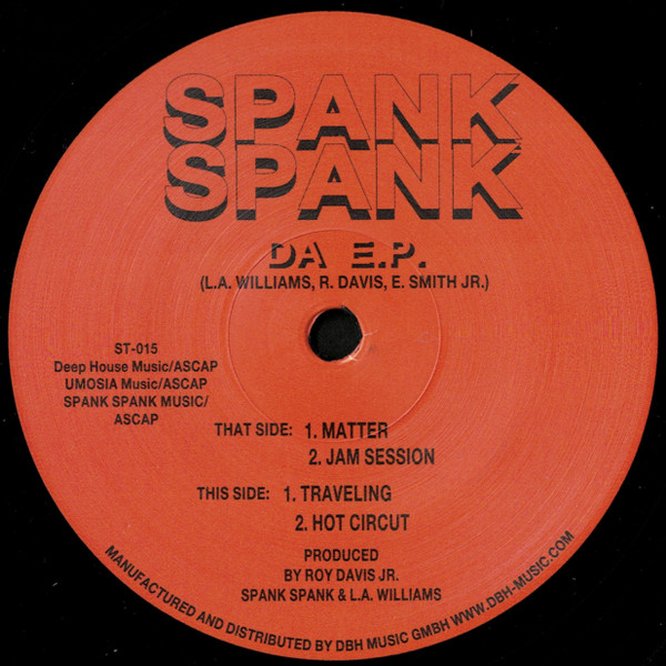 Spank Spank - Da EP | Sex Trax (ST-015) - 2