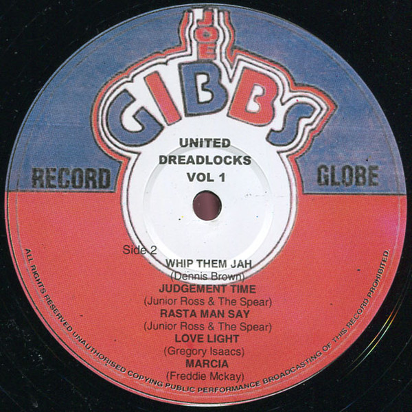 Various - United Dreadlocks Vol. 1 | Joe Gibbs Record Globe (none) - 4