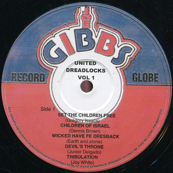 Various - United Dreadlocks Vol. 1 | Joe Gibbs Record Globe (none) - 3