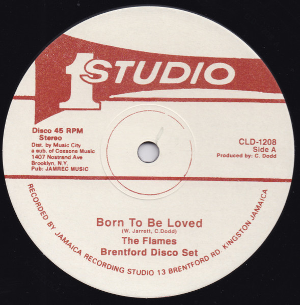 The Righteous Flames , Brentford Disco Set / Jackie Mittoo , Ernest Ranglin & Jah Stone , Brentford Disco Set - Born To Be Loved / Gold Streak | Studio One (CLD-1208)