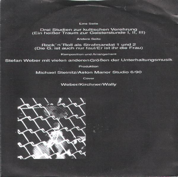 Stefan Weber - Drei Studien Zur Kultischen Verehrung / Rock'n'Roll Als Strafmandat | Not On Label (none) - 2 Stefan Weber - Drei Studien Zur Kultischen Verehrung / Rock'n'Roll Als Strafmandat | Not On Label (none) - 2