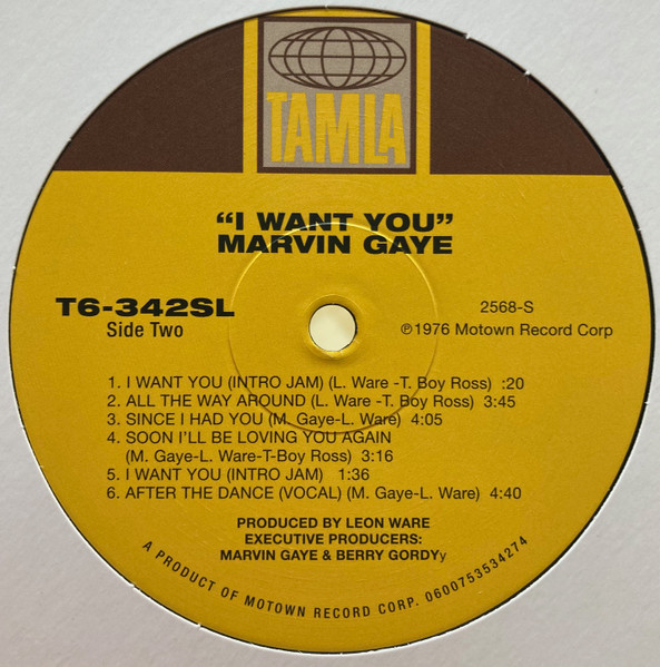 Marvin Gaye - I Want You | Tamla (0600753534274) - 4 Marvin Gaye - I Want You | Tamla (0600753534274) - 4