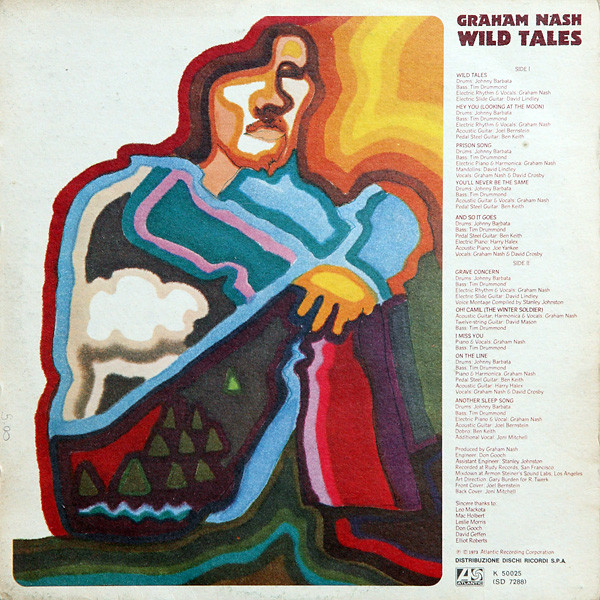 Graham Nash - Wild Tales | Atlantic (K 50025) - 2