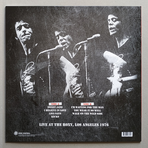 Lou Reed - Live At The Roxy, Los Angeles 1976 (Radio Broadcast) | Mind Control (MIND710) - 2