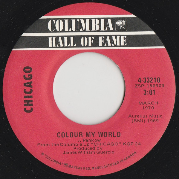 Chicago - I'm A Man / Colour My World | Columbia (4-33210) - 2