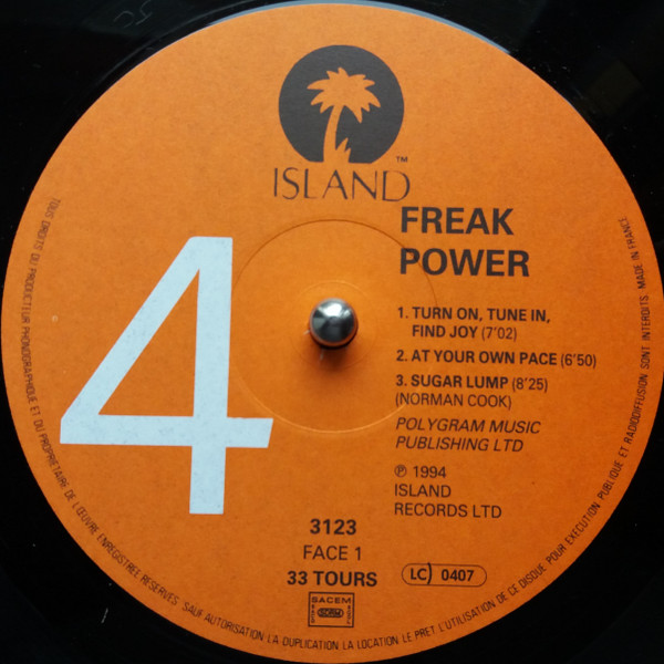 Freak Power - The Fried Funk Food EP | Island Records (3123) - 4 Freak Power - The Fried Funk Food EP | Island Records (3123) - 4