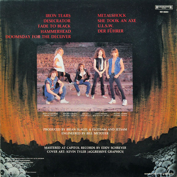 Flotsam And Jetsam - Doomsday For The Deceiver | Roadrunner Records (RR 9683) - 2