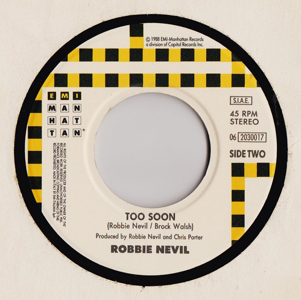 Robbie Nevil - Back On Holiday | EMI-Manhattan Records (06 2030017) - 4 Robbie Nevil - Back On Holiday | EMI-Manhattan Records (06 2030017) - 4
