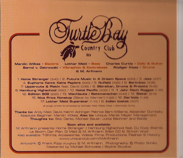 Matthias Arfmann Presents Turtle Bay Country Club - Turtle Bay Country Club | Unique (UNIQUE 029) - 2