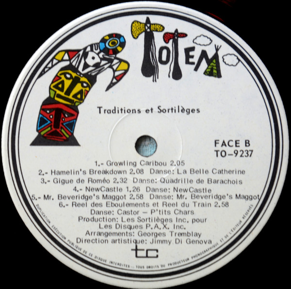 Les Sortilèges - Traditions Et Sortilèges | Totem (TO-9237) - 4 Les Sortilèges - Traditions Et Sortilèges | Totem (TO-9237) - 4