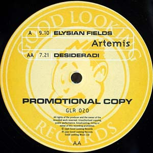 Artemis - Elysian Fields / Desideradi | Good Looking Records (GLR 020) - main