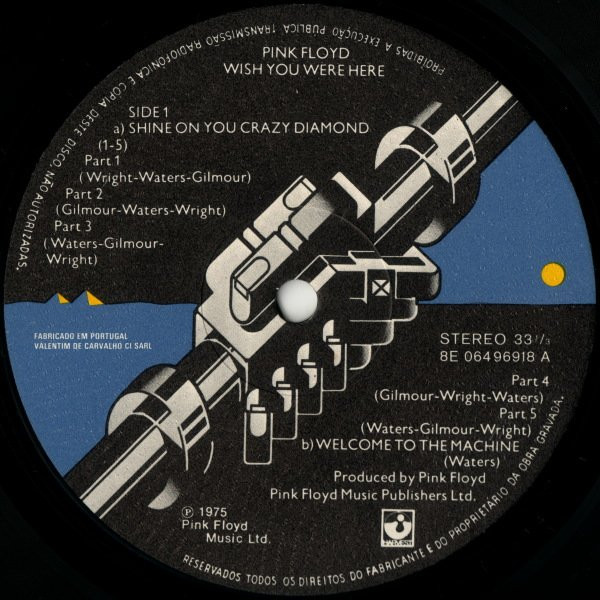 Pink Floyd - Wish You Were Here | Harvest (8E 064 96918) - 3