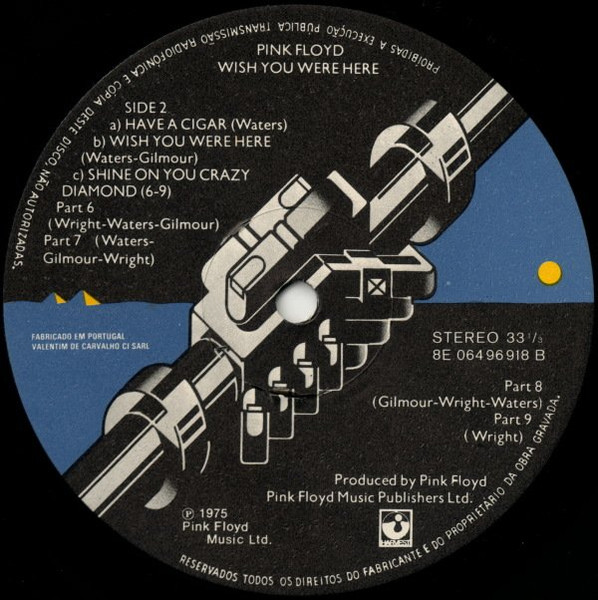Pink Floyd - Wish You Were Here | Harvest (8E 064 96918) - 4