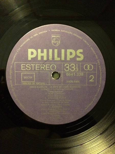 Chico Buarque - A Arte De Chico Buarque | Philips (6641338) - 3
